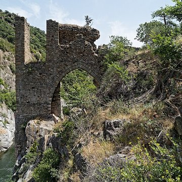Pont aqueduc den Labau à Rodès