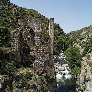 Pont aqueduc den Labau à Rodès