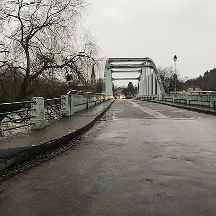 Photo de Pont bow-string de Port-Lesney