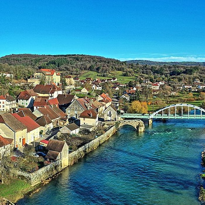 Photo de Pont bow-string de Port-Lesney