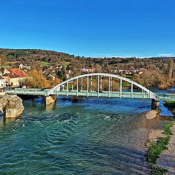 Pont bow-string de Port-Lesney