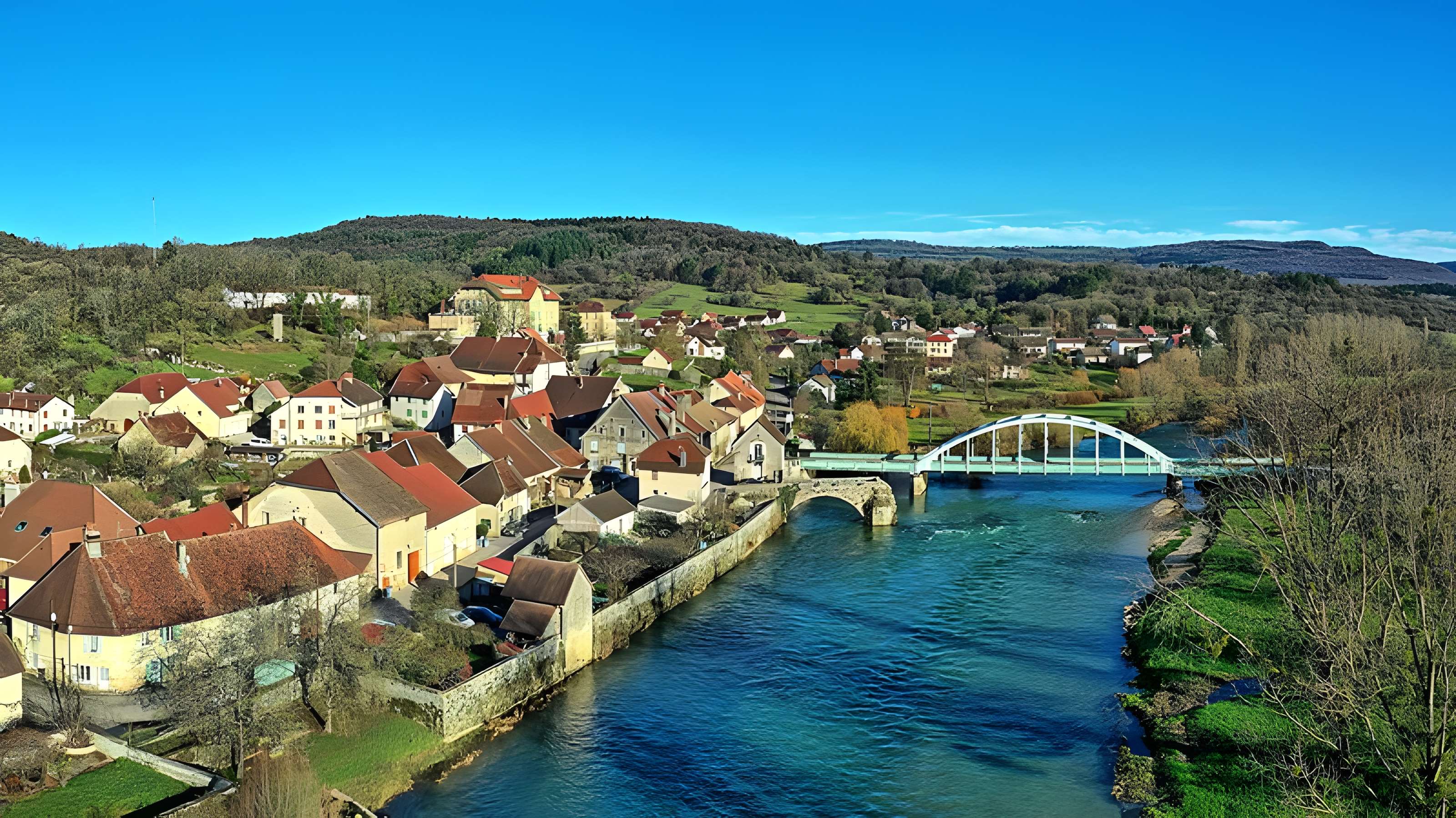 Pont bow-string de Port-Lesney