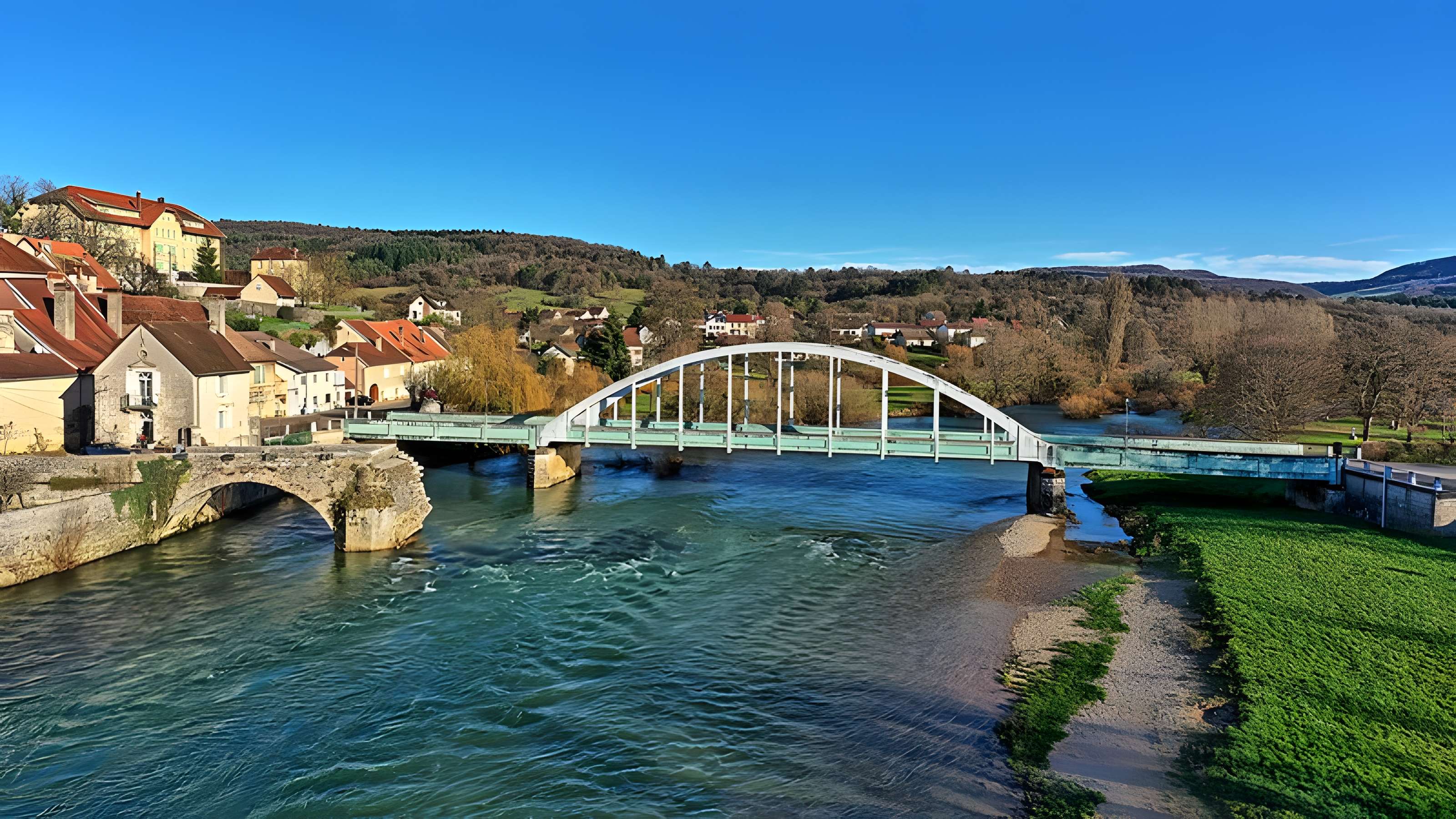 Pont bow-string de Port-Lesney