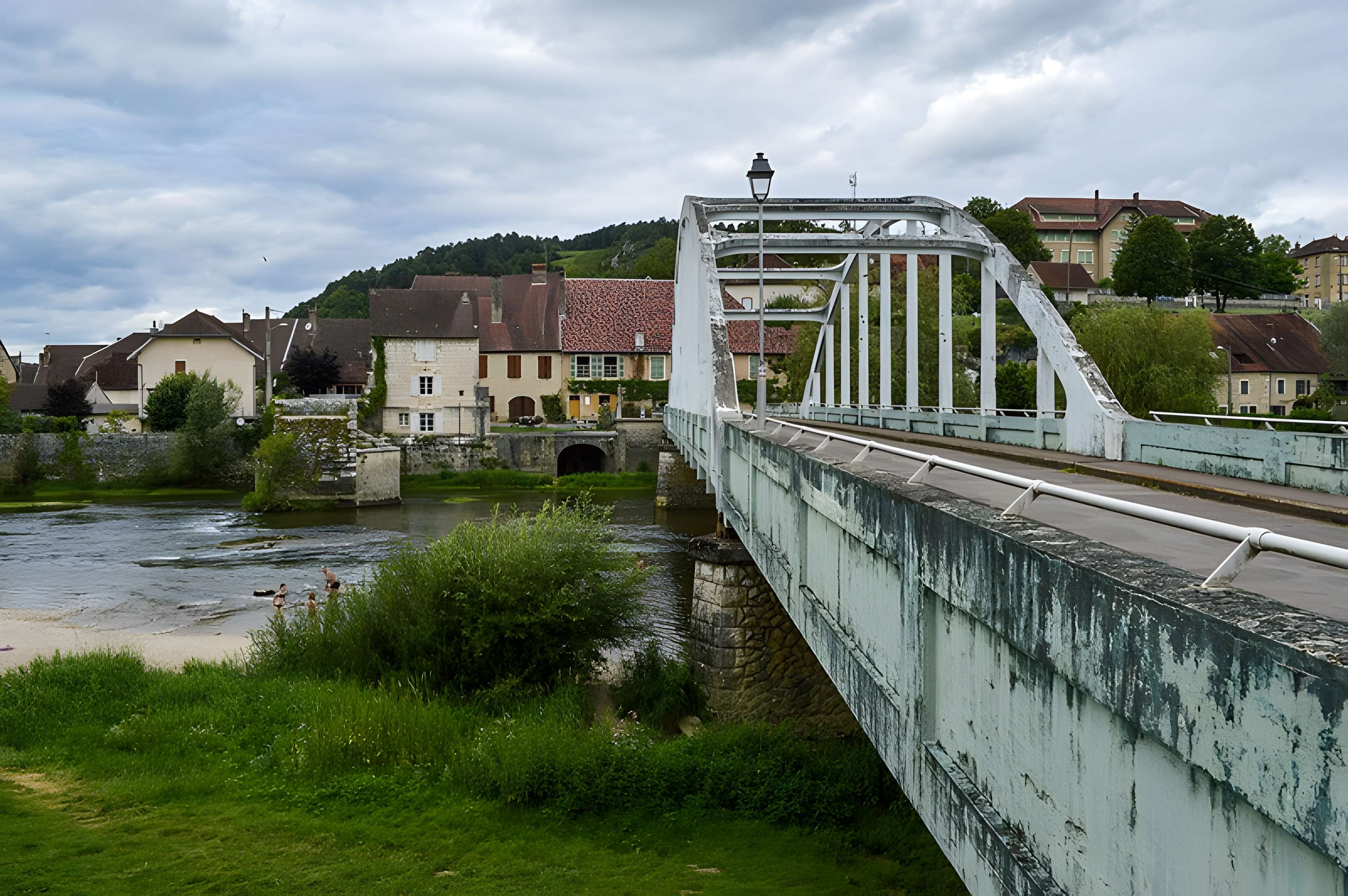 Pont bow-string de Port-Lesney