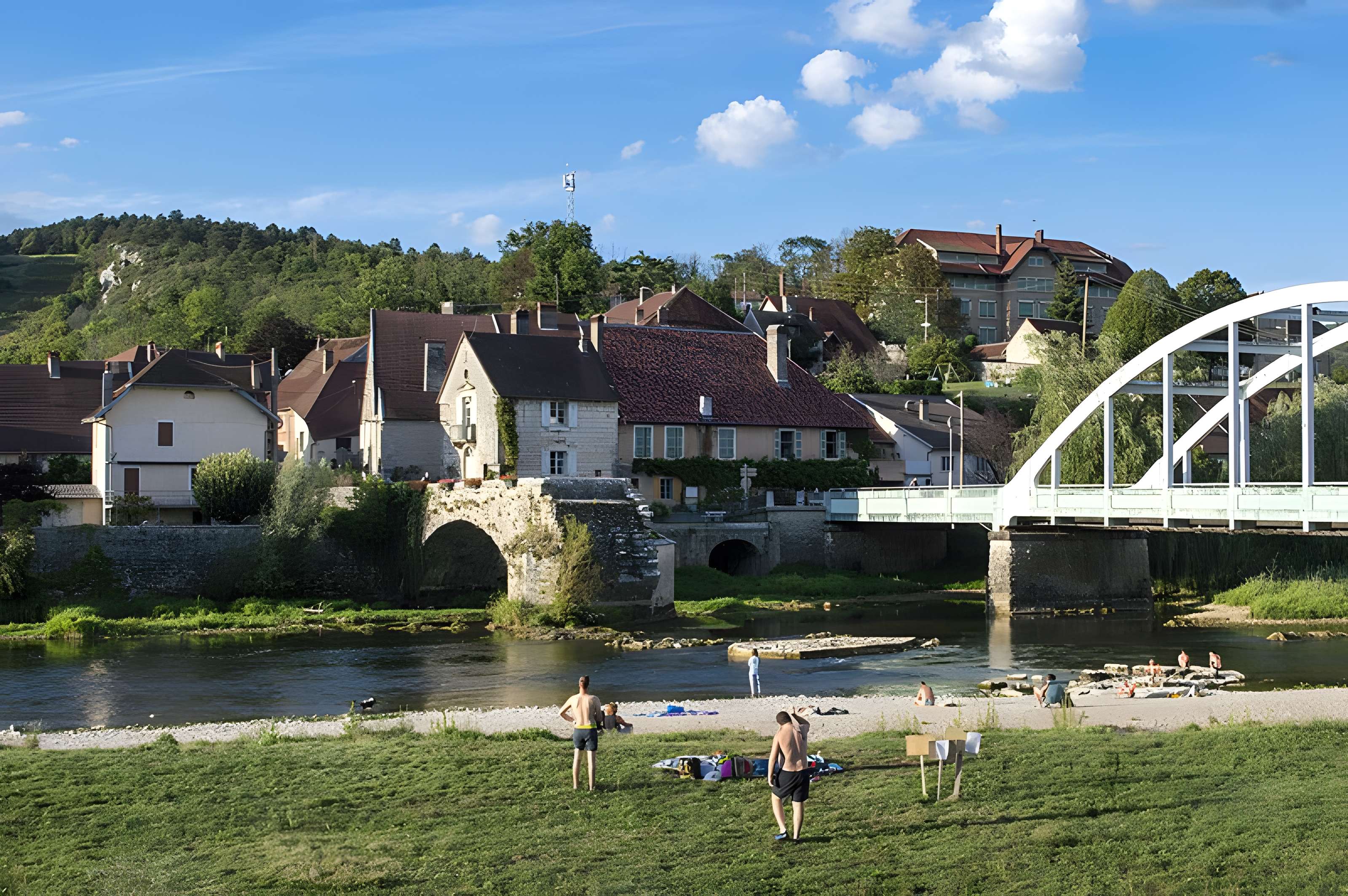 Pont bow-string de Port-Lesney