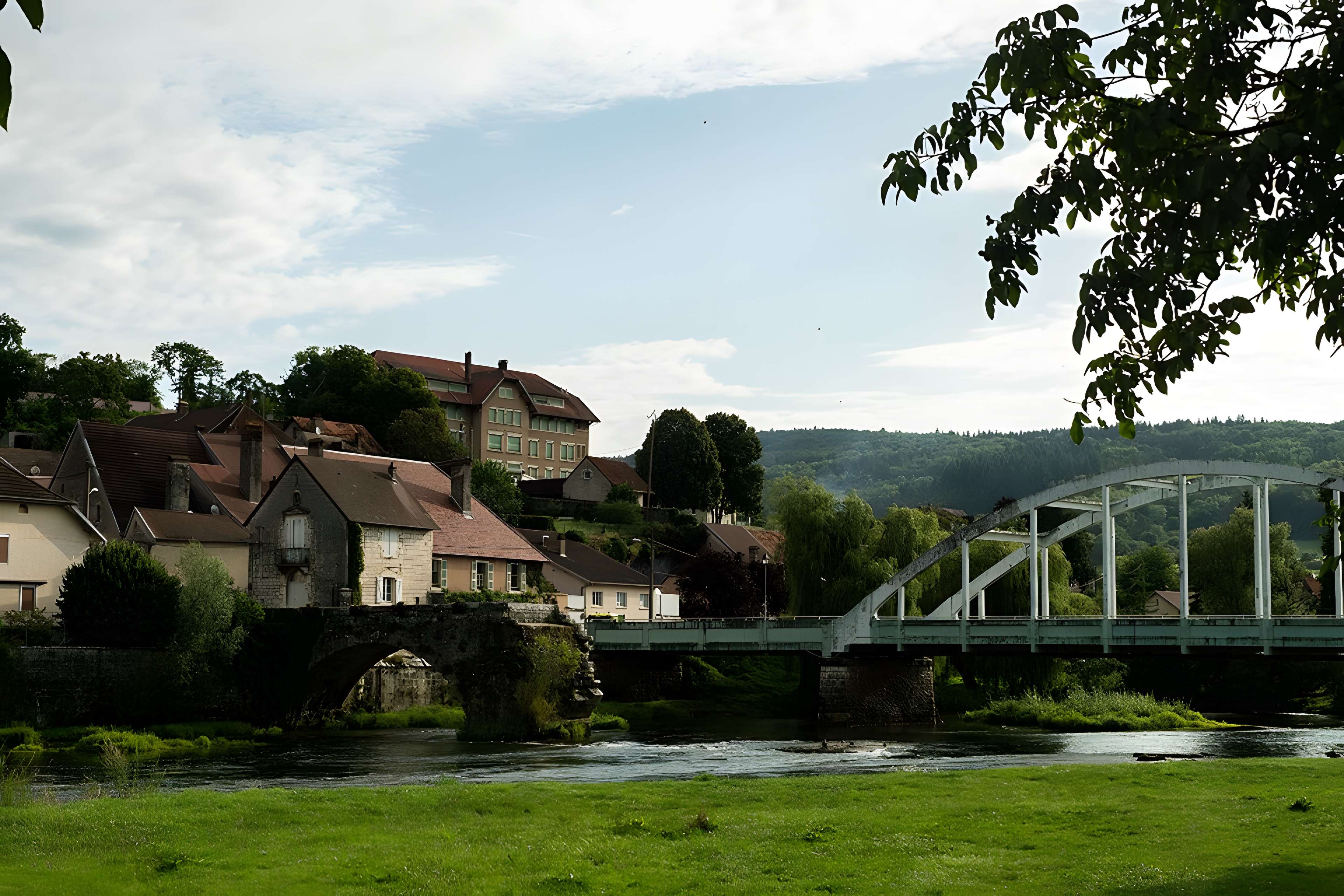 Pont bow-string de Port-Lesney