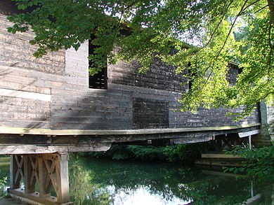 Photo de Pont couvert du Pont-Chrétien-Chabenet
