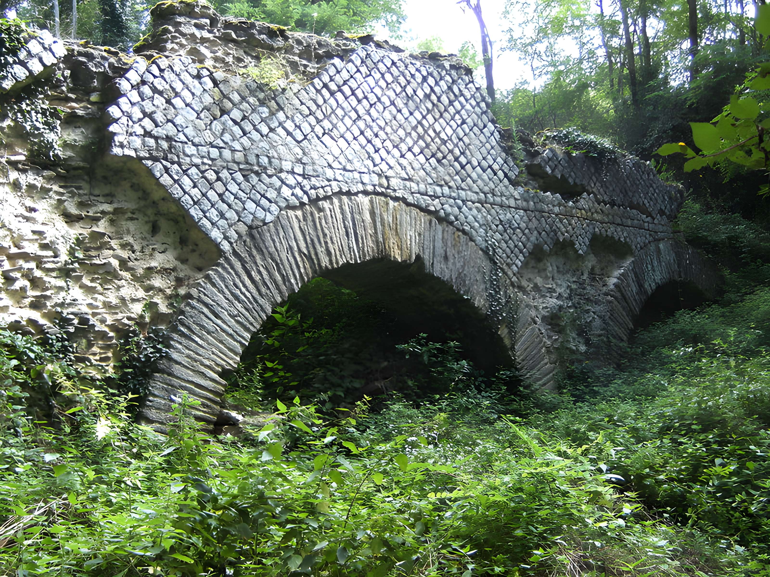Pont-aqueduc dit le Pont de Jurieux (vestiges)