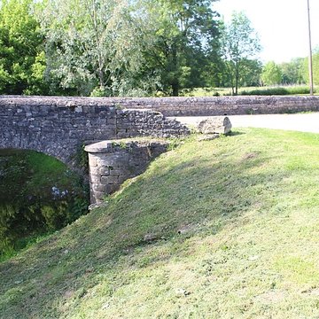 Pont de la Raie des Moutelles à Crissey