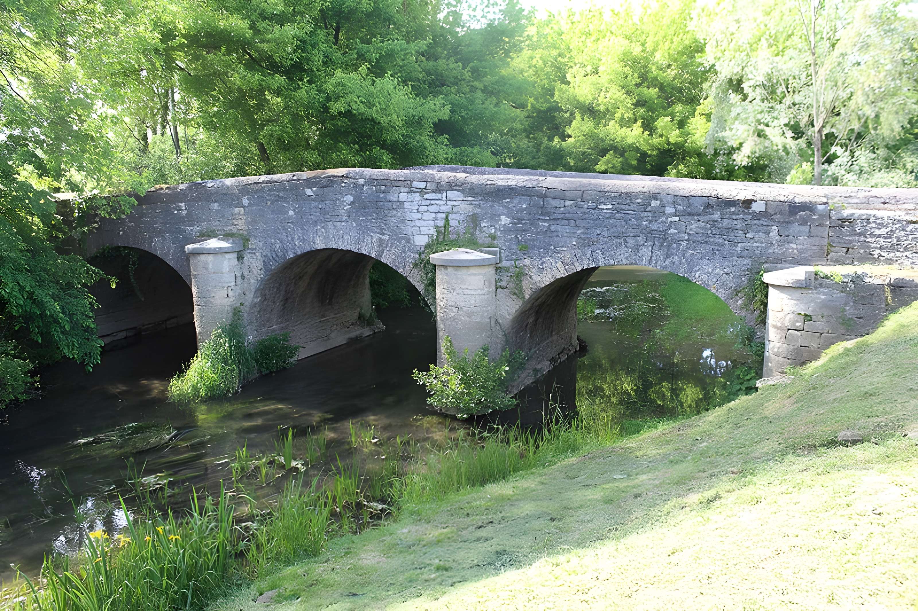 Pont de la Raie des Moutelles à Crissey