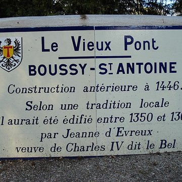 Pont de la Reine Blanche à Boussy-Saint-Antoine