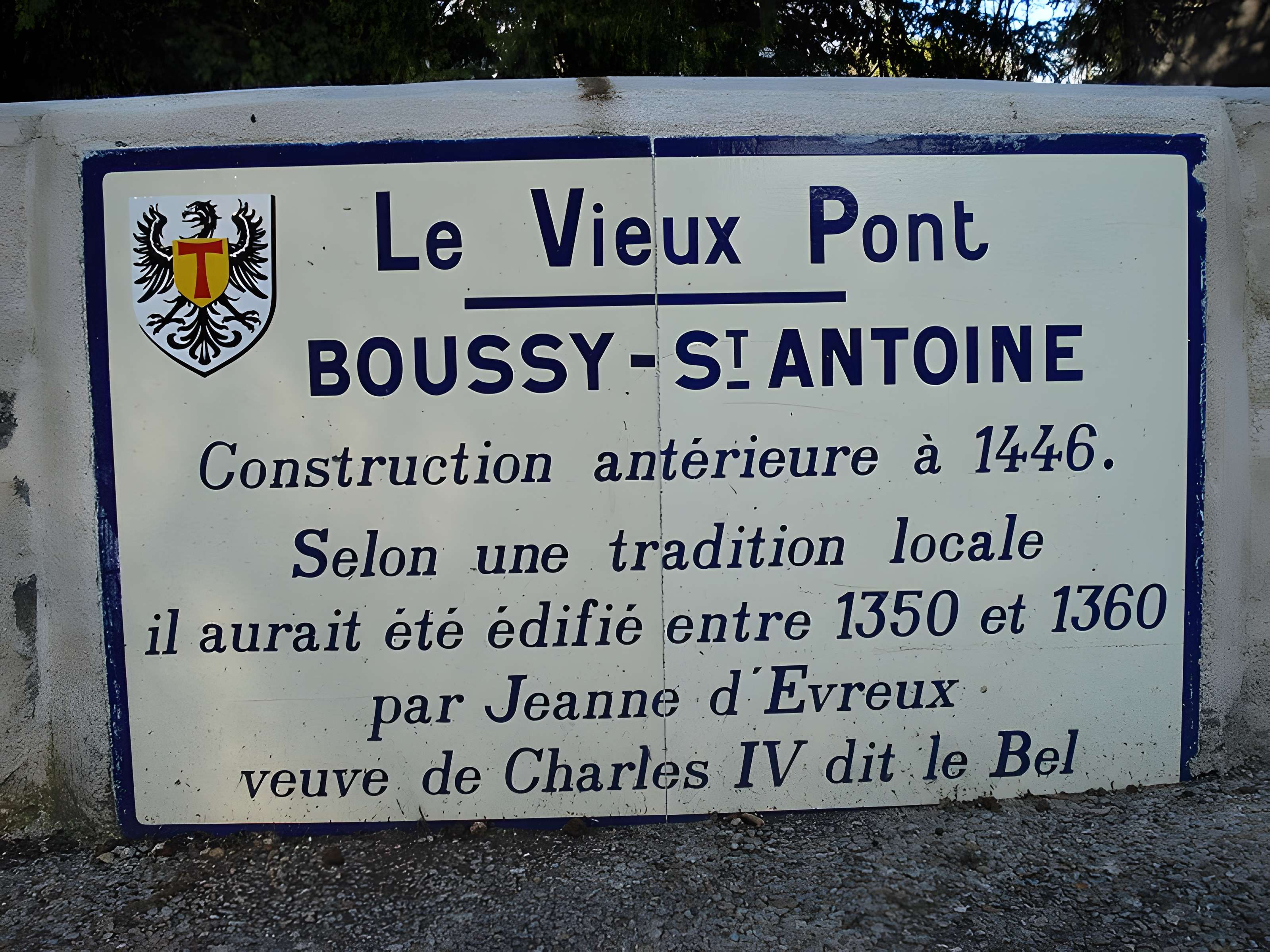 Pont de la Reine Blanche à Boussy-Saint-Antoine