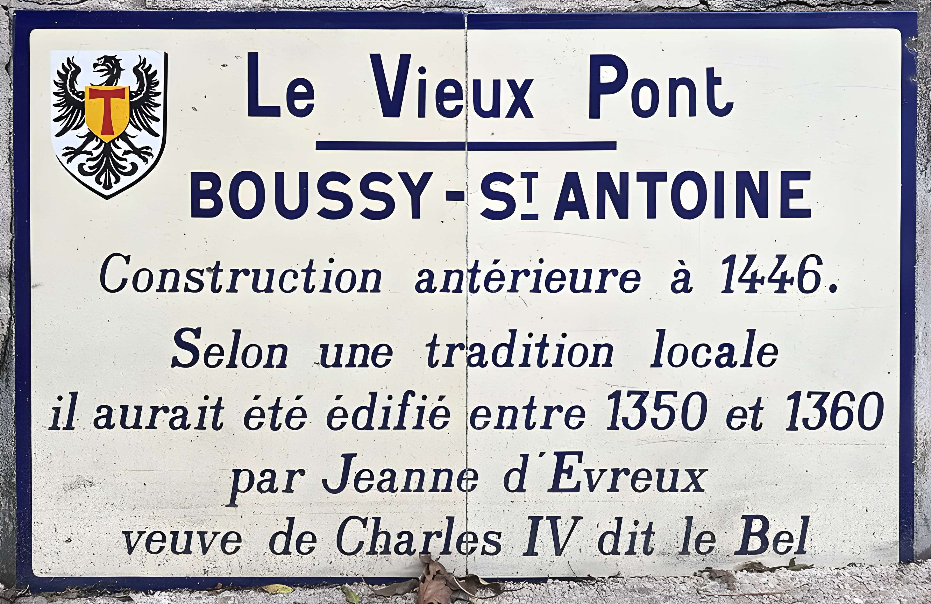 Pont de la Reine Blanche à Boussy-Saint-Antoine