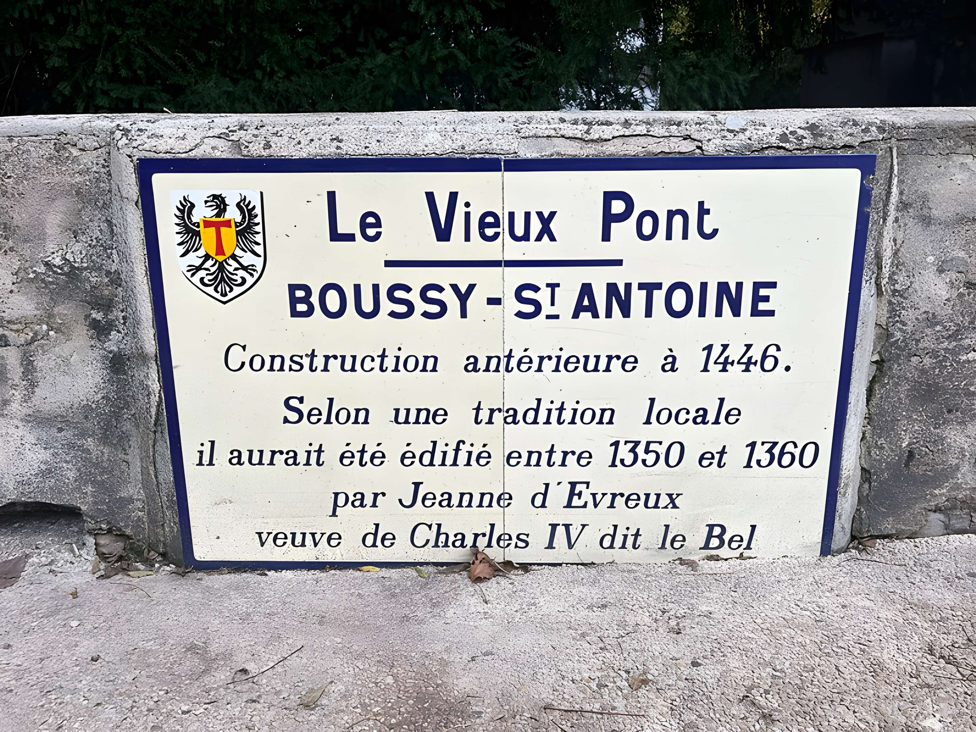 Pont de la Reine Blanche à Boussy-Saint-Antoine