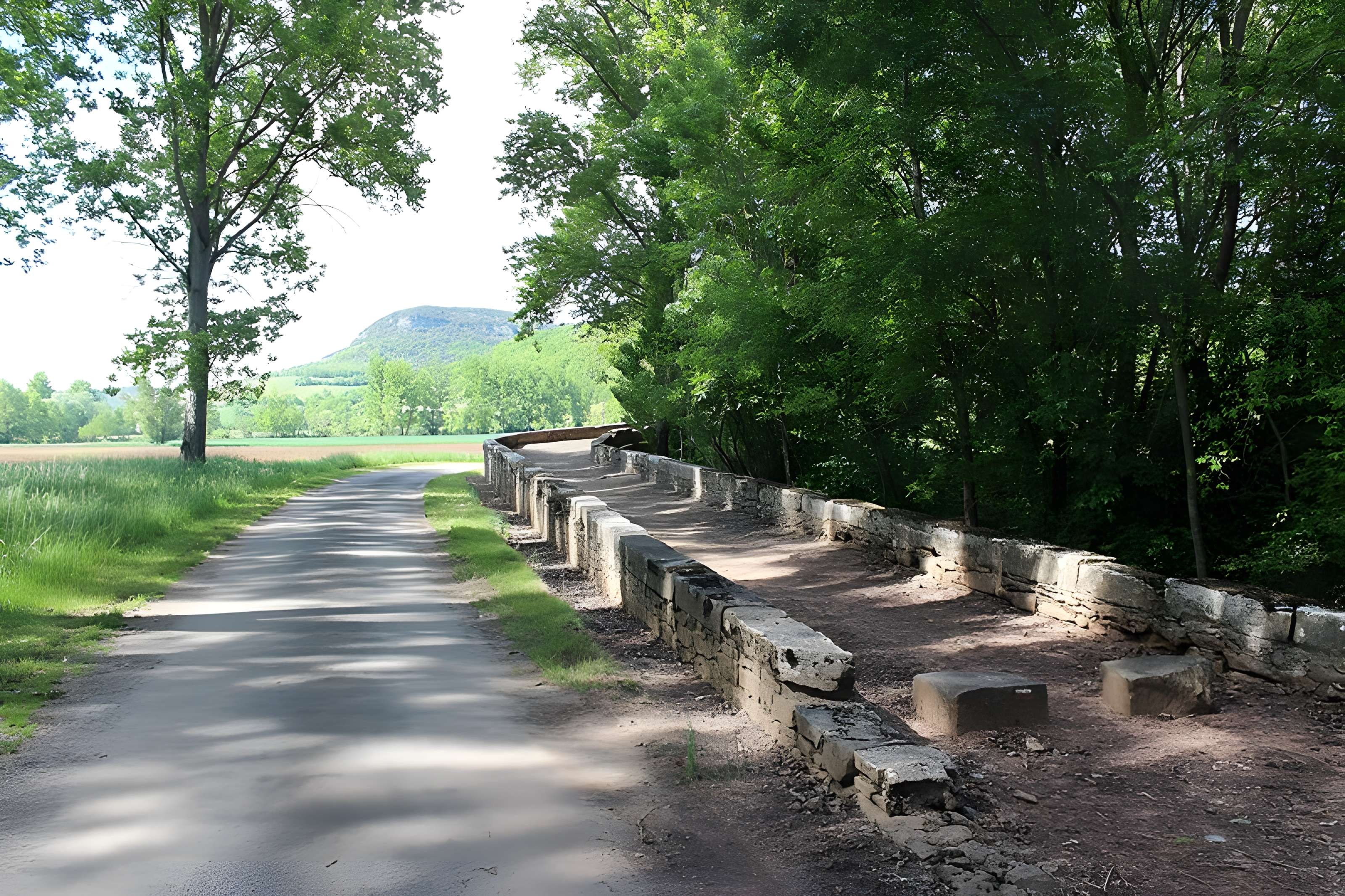 Pont de Laval à Puycelsi