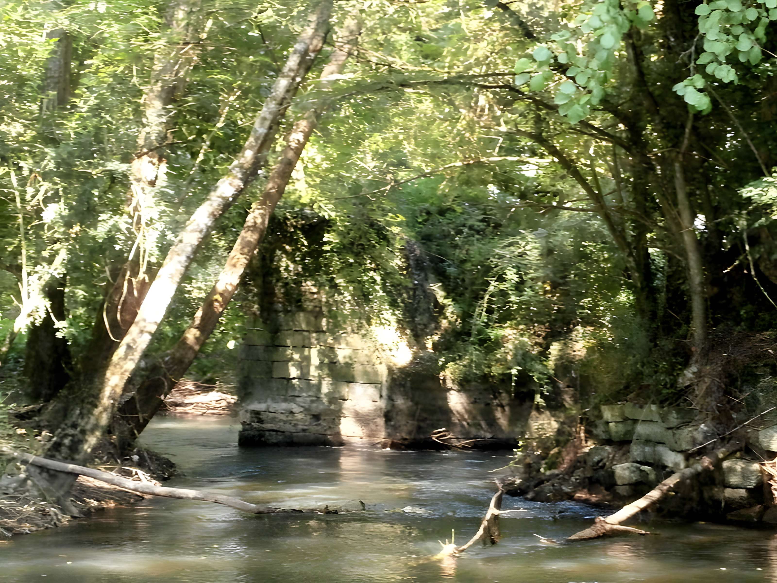 Pont de l'Isle Auger à Chambourg-sur-Indre