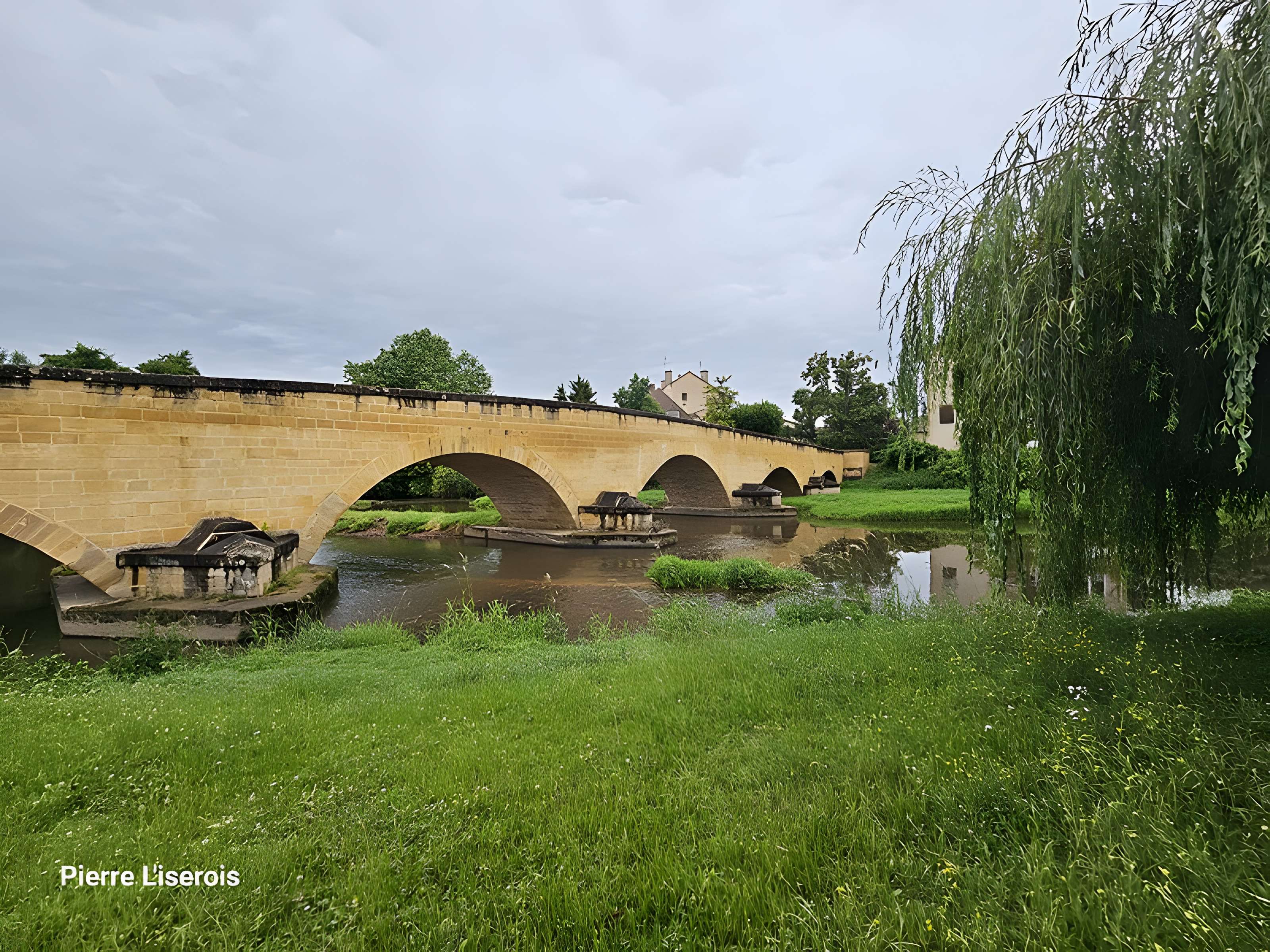 Pont de pierre sur le Sornin de Charlieu