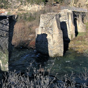 Pont de Ponte Nuovo à Castello-di-Rostino