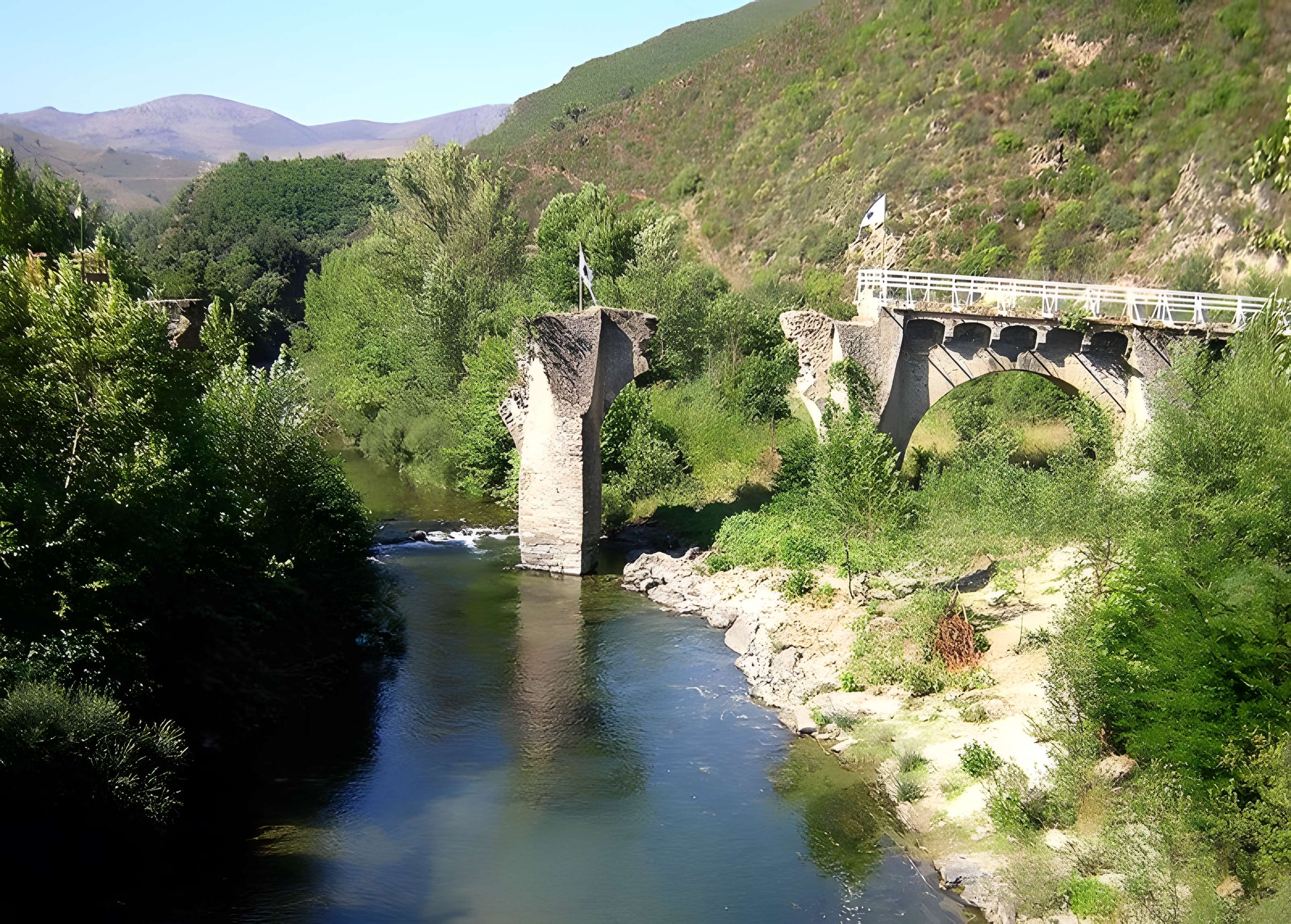 Pont de Ponte Nuovo à Castello-di-Rostino