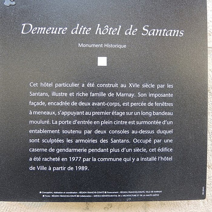 Photo de Hôtel Terrier de Santans à Marnay