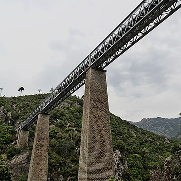 Photo de Viaduc sur le Vecchio ou pont Eiffel également sur commune de Vivario