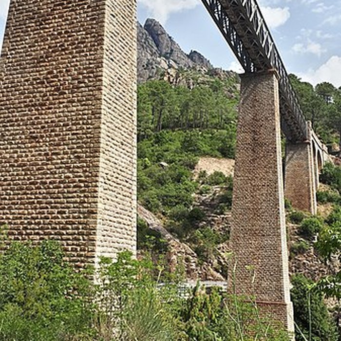 Photo de Viaduc sur le Vecchio ou pont Eiffel également sur commune de Vivario