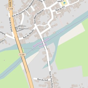 Pont romain de Beaumont-sur-Sarthe