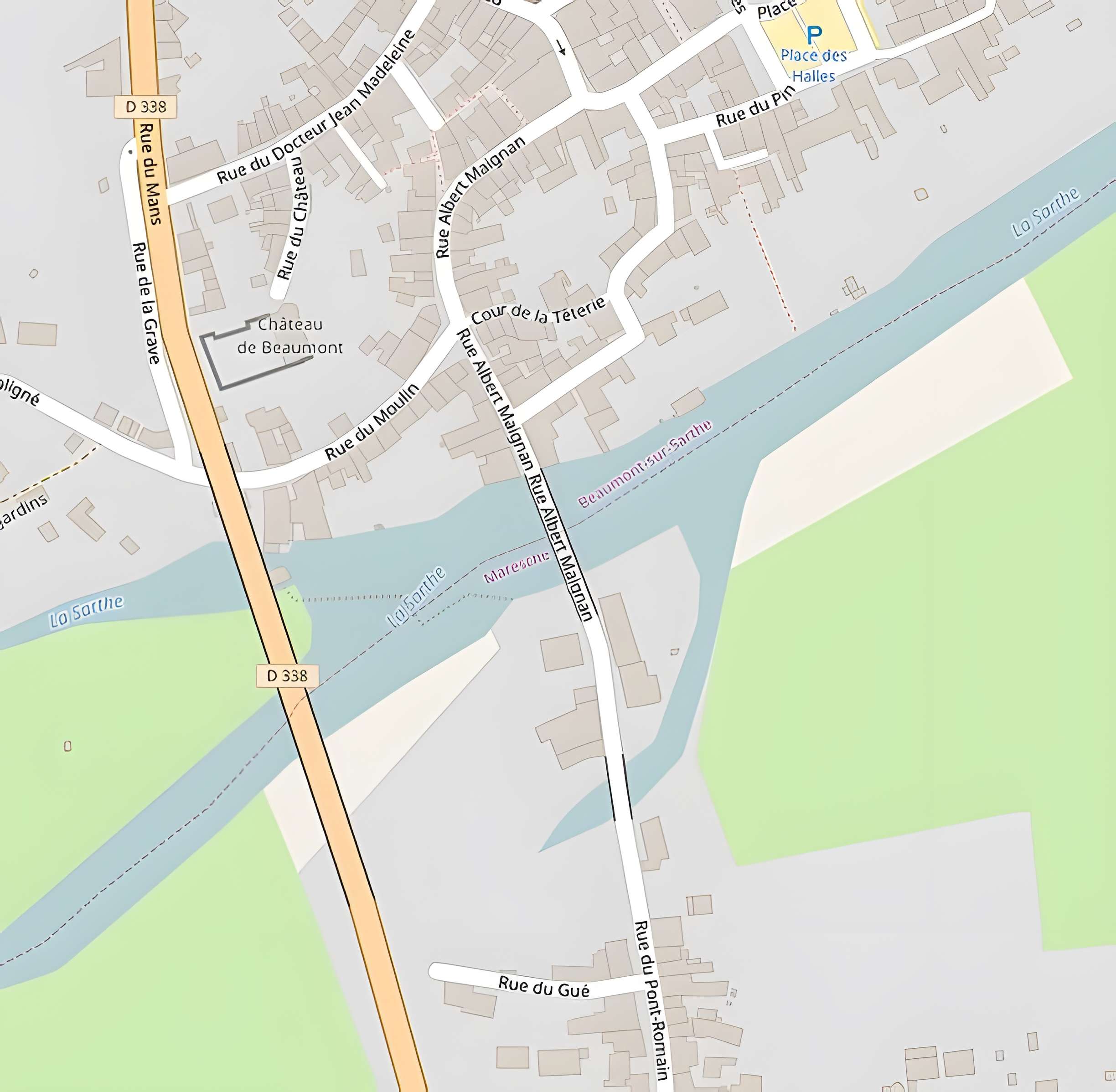 Pont romain de Beaumont-sur-Sarthe