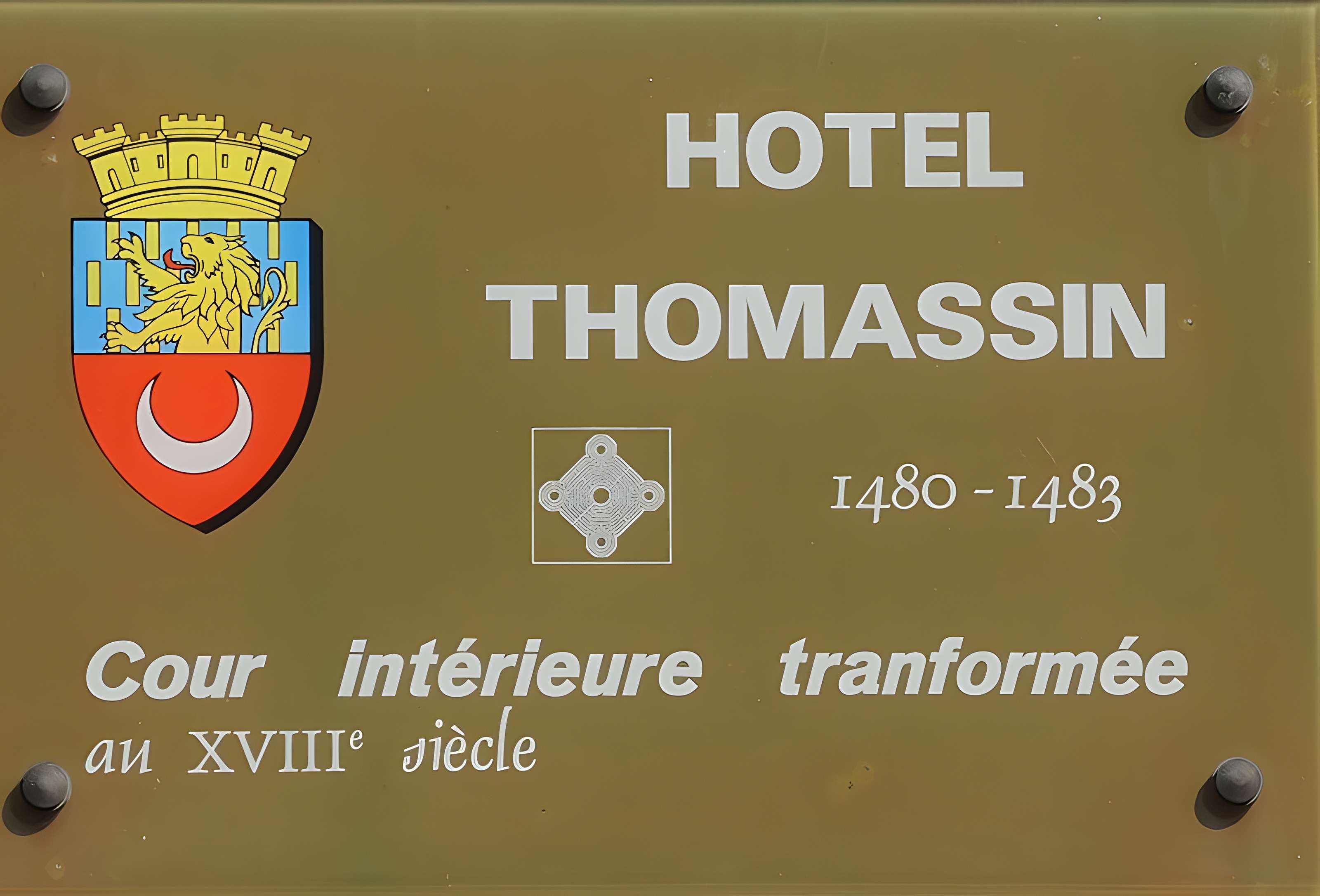 Hôtel Thomassin à Vesoul