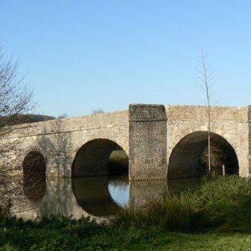 Pont sur la Charente à Chatain