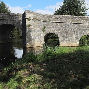 Pont sur la Charente à Chatain