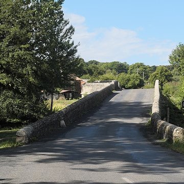 Pont sur la Charente à Chatain