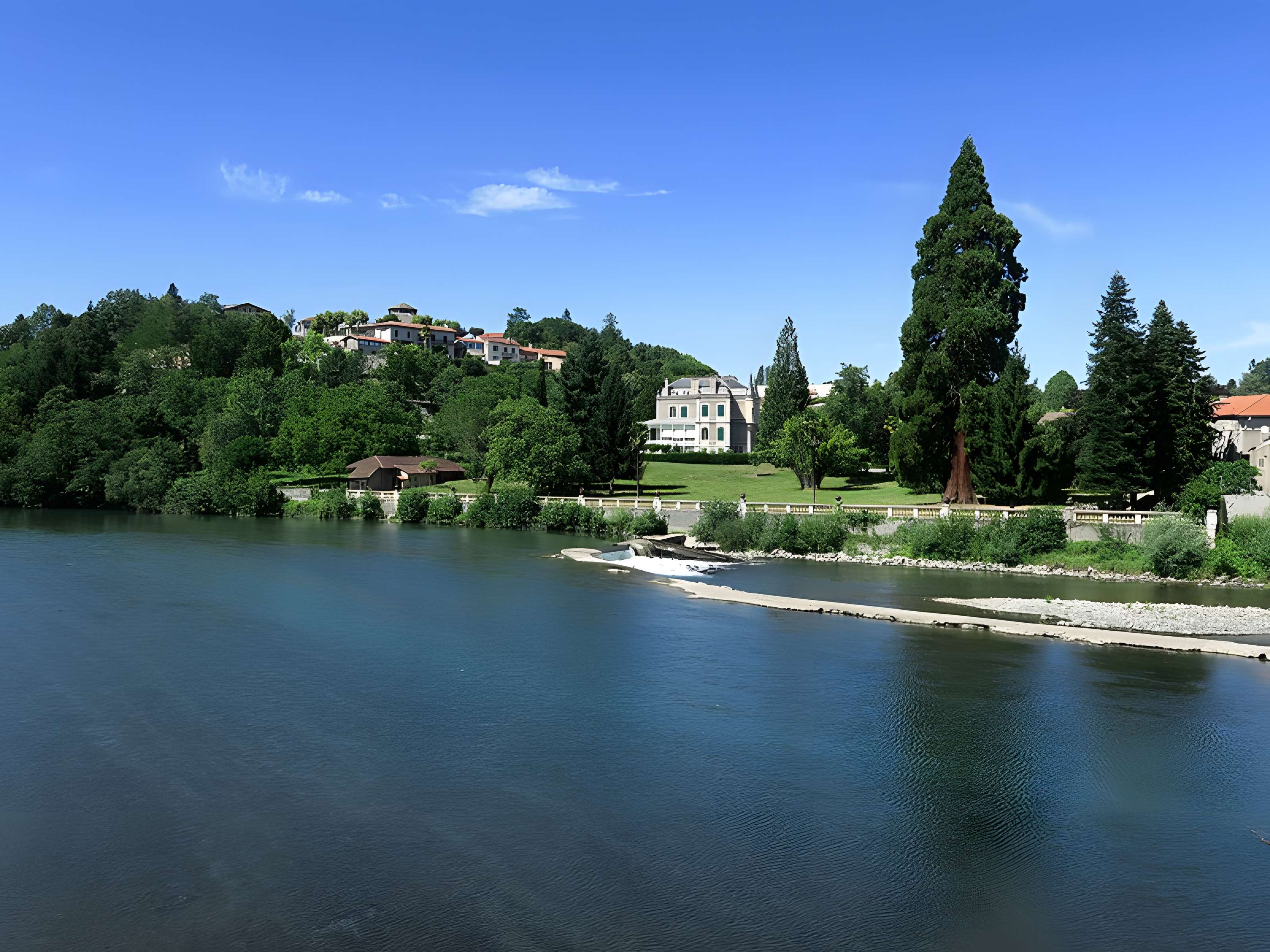 Pont sur la Garonne de Gourdan-Polignan
