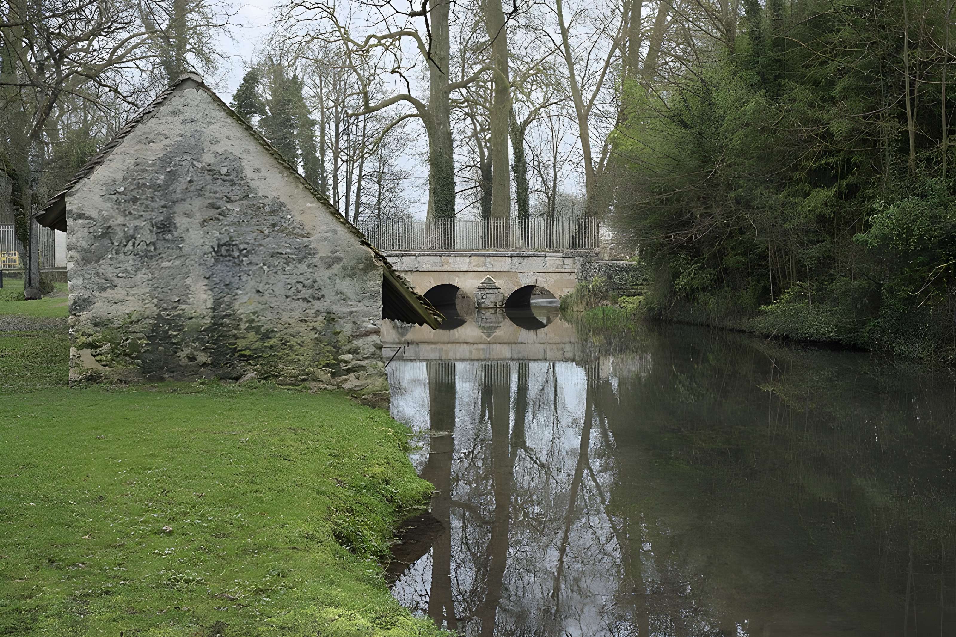 Pont sur la Juine à Méréville