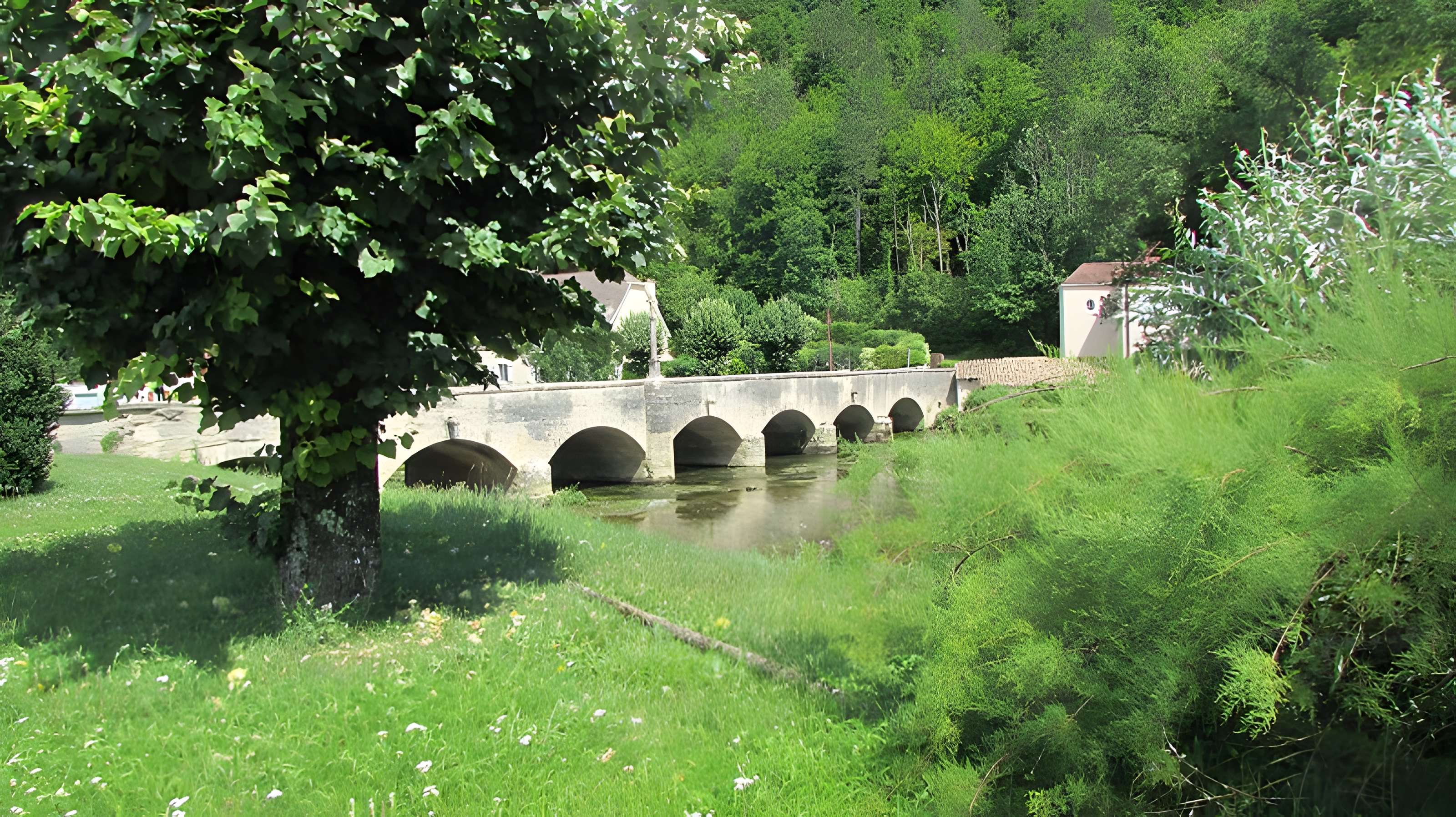 Pont sur la Marne à Condes