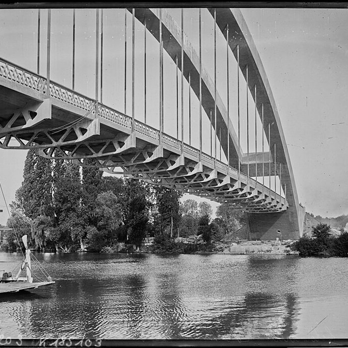 Photo de Pont sur la seine de Saint-Pierre-du-Vauvray