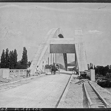 Pont sur la seine de Saint-Pierre-du-Vauvray