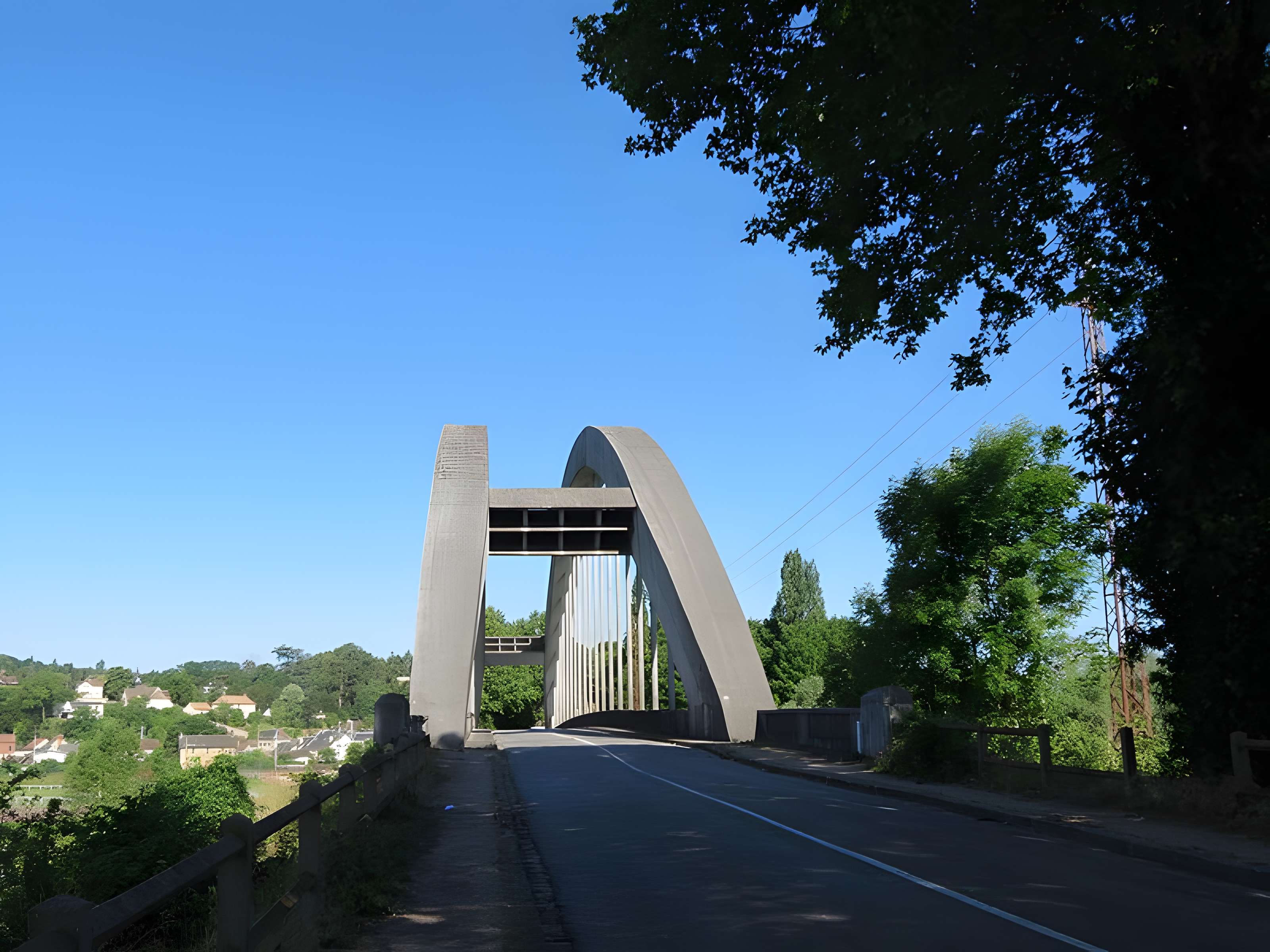 Pont sur la seine de Saint-Pierre-du-Vauvray
