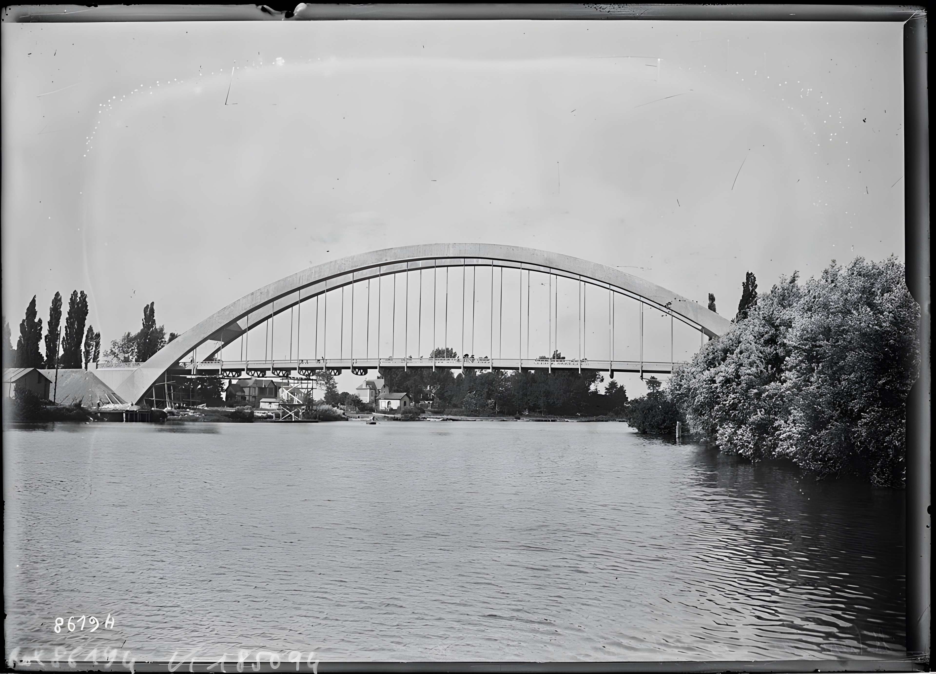 Pont sur la seine de Saint-Pierre-du-Vauvray