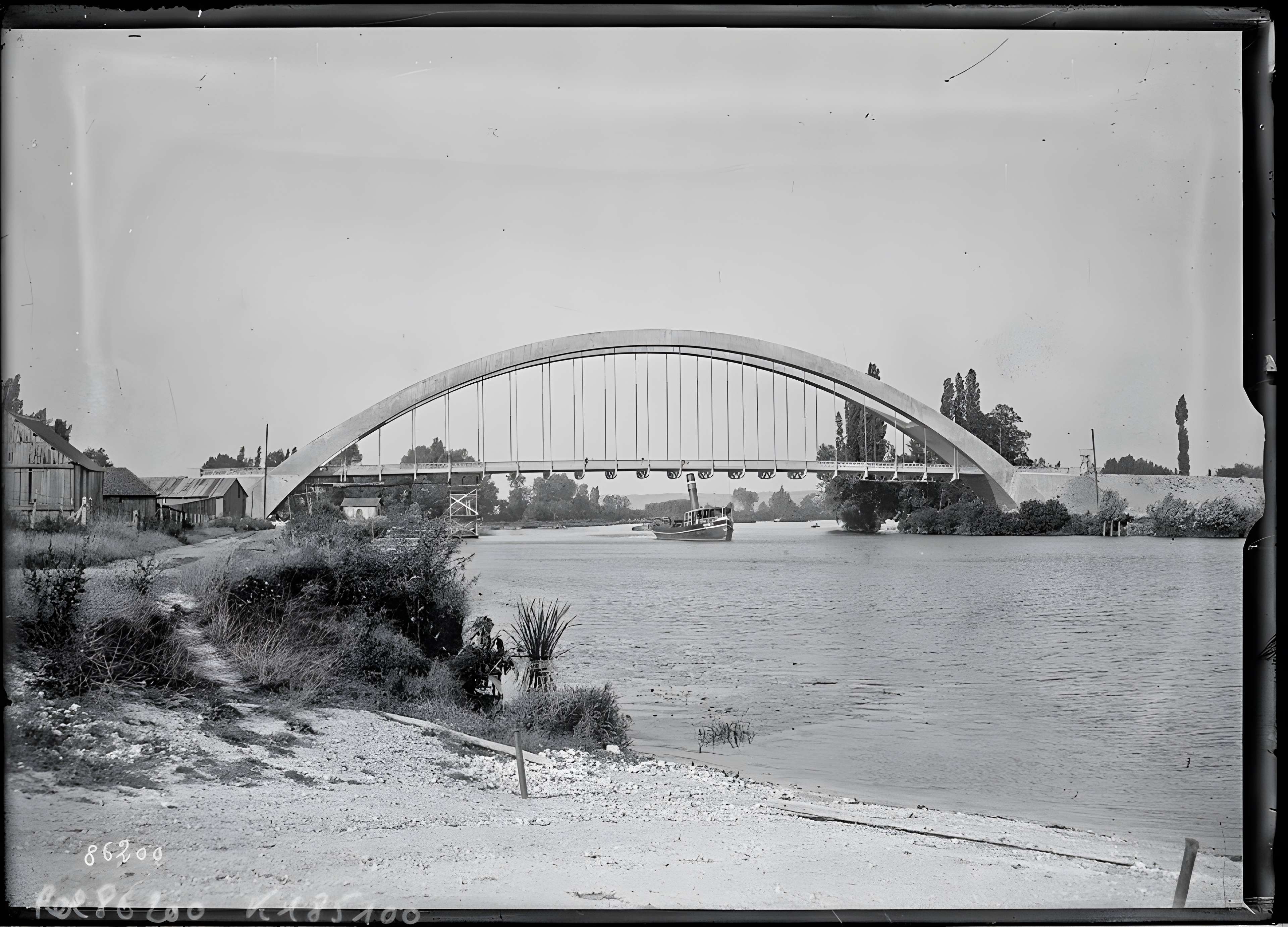 Pont sur la seine de Saint-Pierre-du-Vauvray
