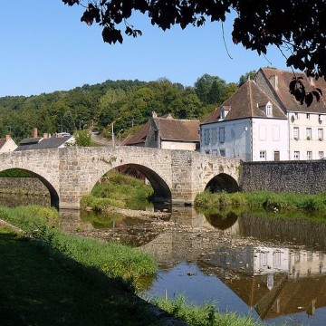 pont sur la voueize de chambon sur voueize