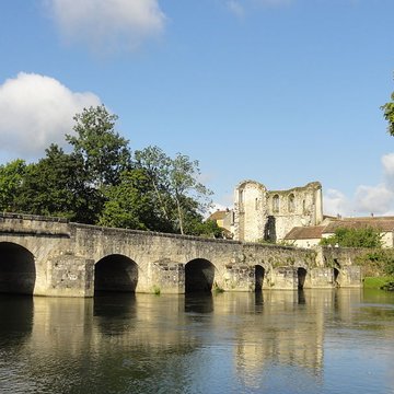 Pont sur le Loing à Grez-sur-Loing