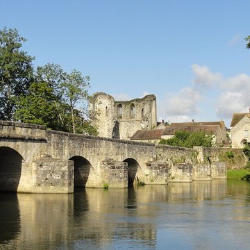 Pont sur le Loing à Grez-sur-Loing