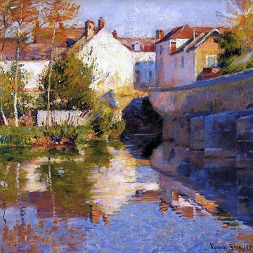 Pont sur le Loing à Grez-sur-Loing