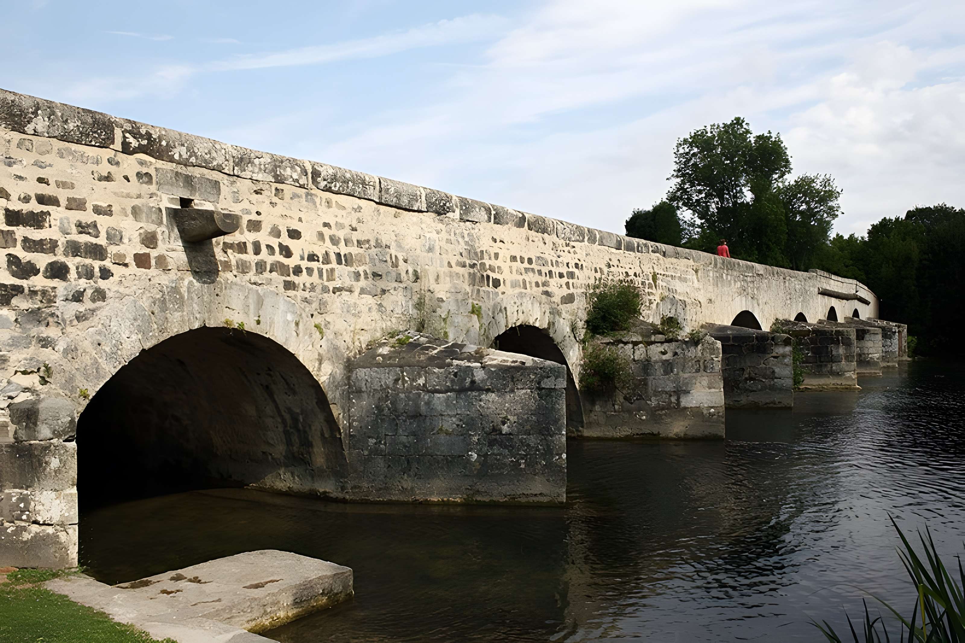 Pont sur le Loing à Grez-sur-Loing