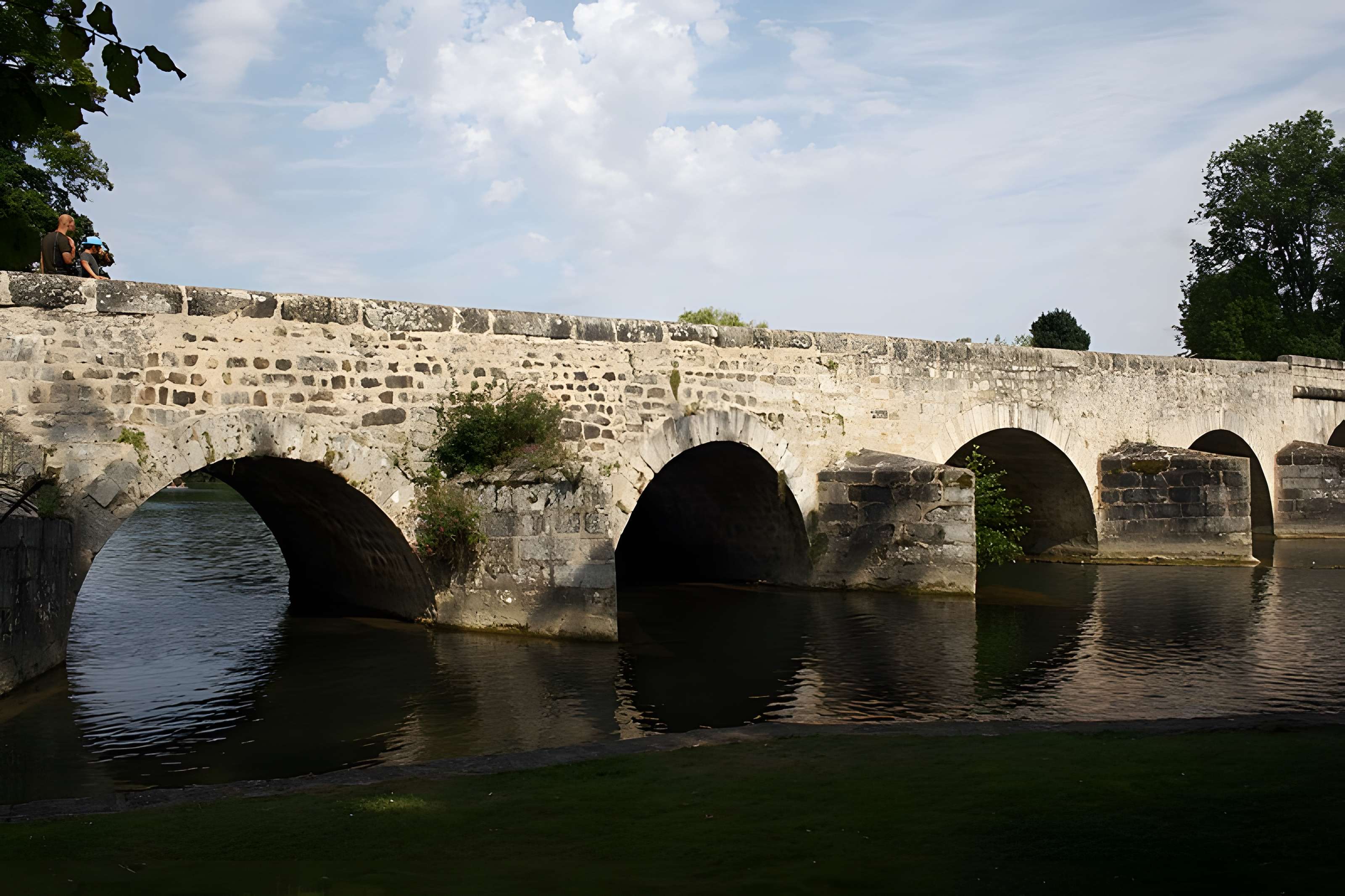 Pont sur le Loing à Grez-sur-Loing