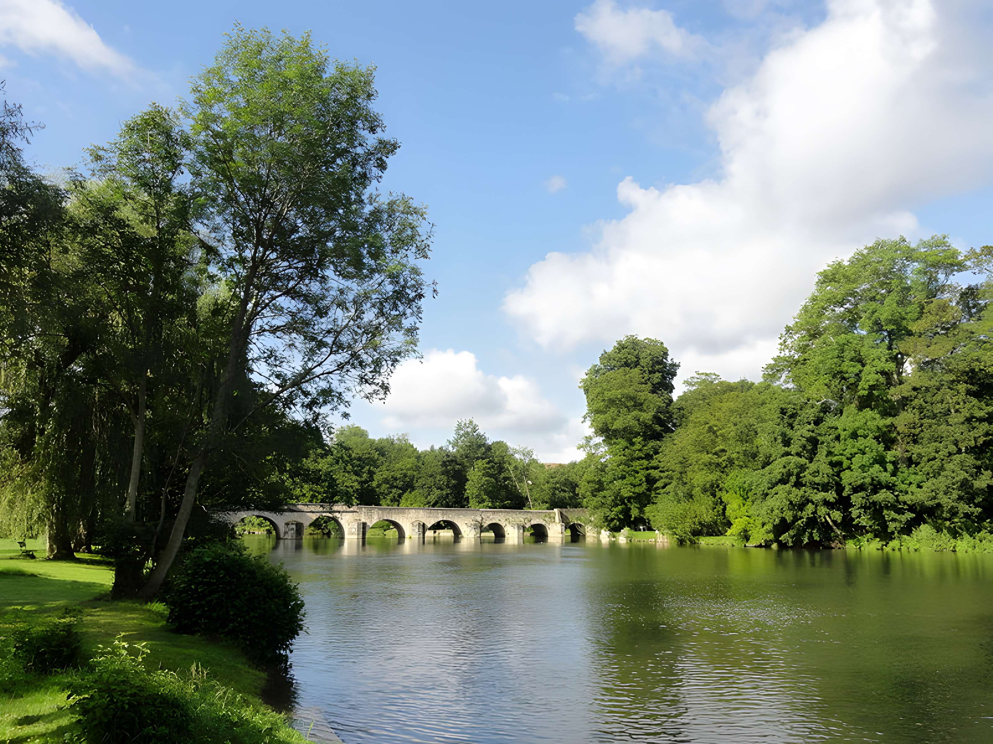 Pont sur le Loing à Grez-sur-Loing