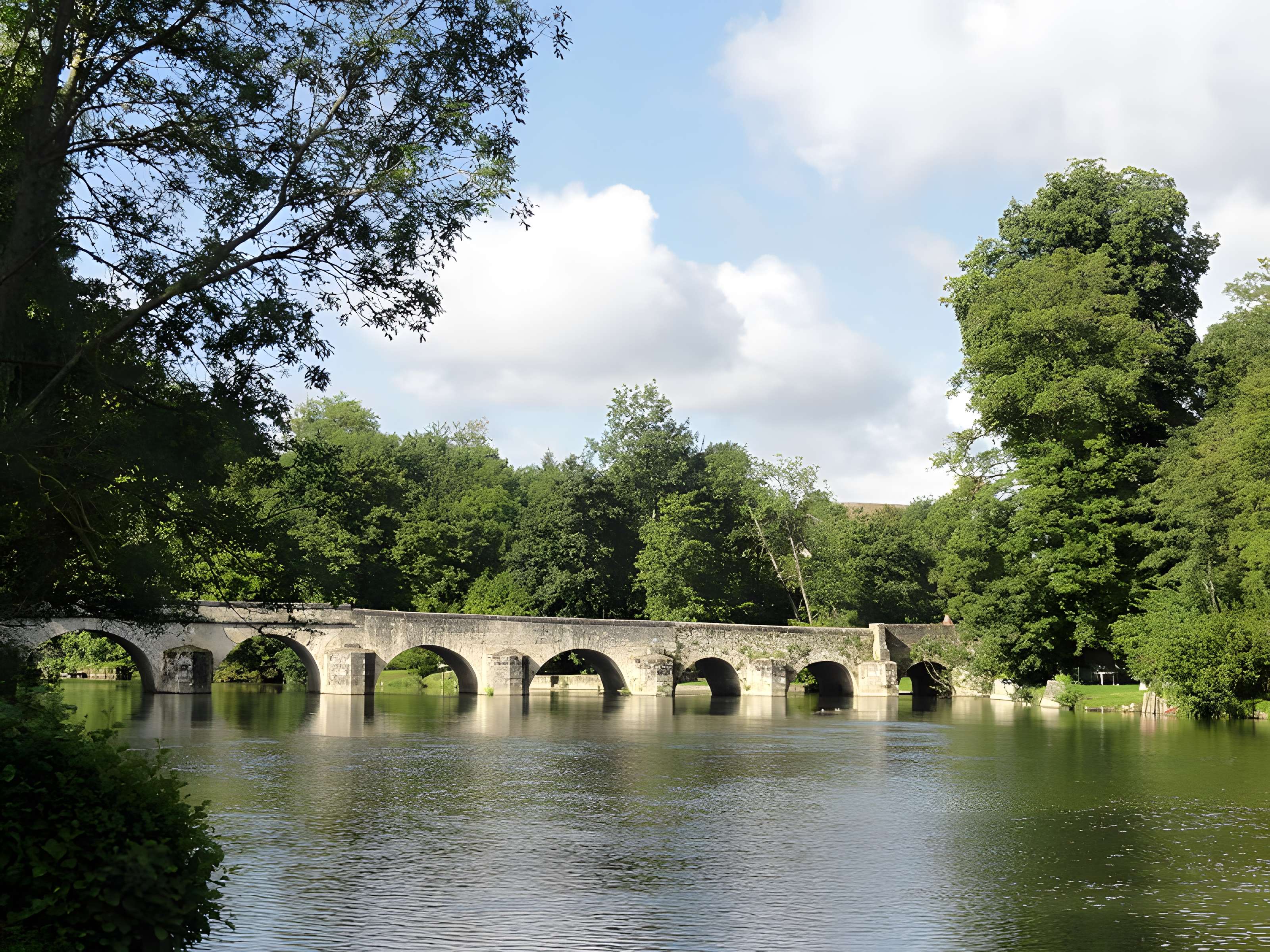 Pont sur le Loing à Grez-sur-Loing