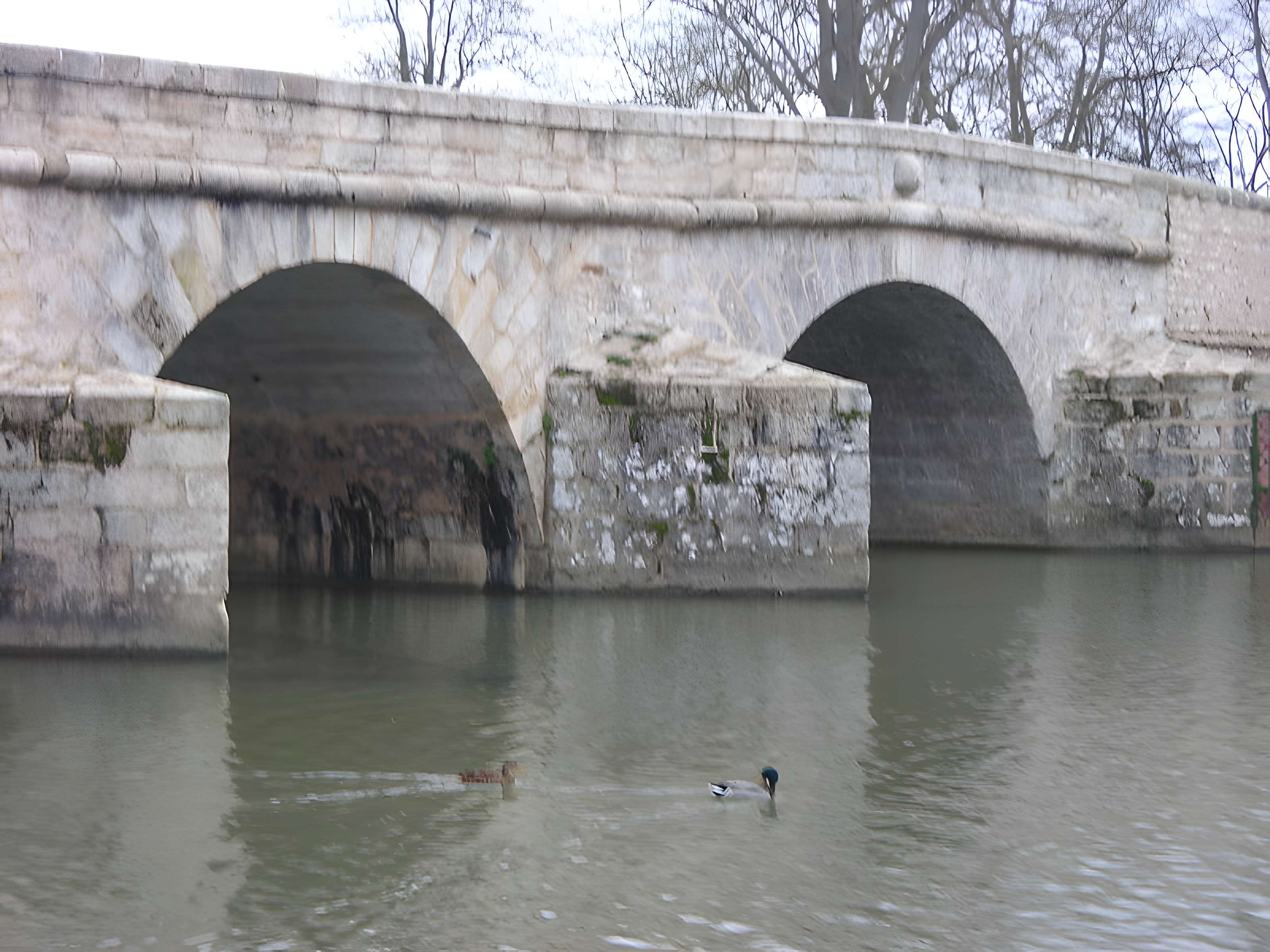 Pont sur le Loing à Grez-sur-Loing