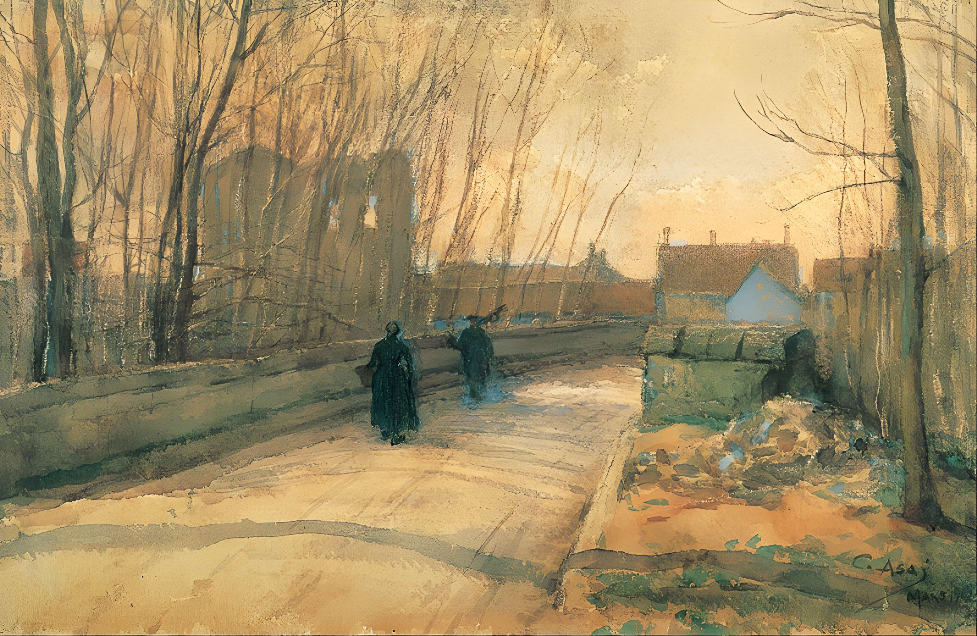 Pont sur le Loing à Grez-sur-Loing